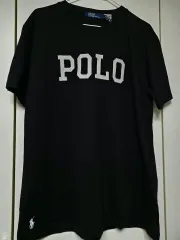 ポロ ラルフローレン ブラック ロゴ 半袖 Tシャツ