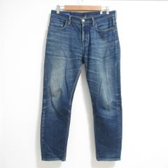 良品 Acne Studios bla konst アクネストゥディオズ USED加工 デニムパンツ 175/82A インディゴ メンズ 古着 中古 USED