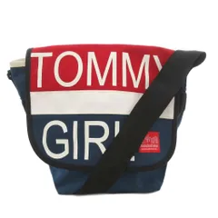 トミーガール tommy girl マンハッタンポーテージ コラボ ショルダーバッグ クロスボディ コーデュラ 紺 ネイビー /AE