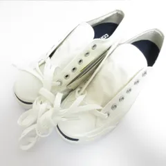 未使用 CONVERSE コンバース ジャックパーセル ローカット キャンバス スニーカー 1R193 サイズUS4 約23cm ホワイト レディース 古着 中古 USED
