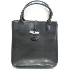美品 ロンシャン 521 ハンドバッグ 2way ショルダーバッグ エナメル 