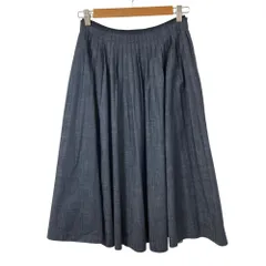 良品 24年商品 FOXEY NEW YORK フォクシーニューヨーク Georgia Skirt スカート 44228 サイズ40 ネイビー レディース 古着 中古 USEDのサムネイル