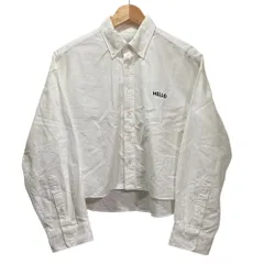 良品 24SS FRAMeWORK フレームワーク HELLO刺繍 ロングスリーブ シャツ ホワイト レディース 古着 中古 USED