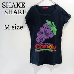 SHAKE SHAKE シェイクシェイク レディース Tシャツ トップス 半袖 クルーネック ロゴ ロゴ Mのサムネイル