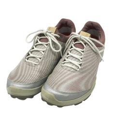 ecco エコー 12550351404 BIOM HYBRID3 スパイクレス ゴルフシューズ 総柄 パープル系 EU 39 [240101643621] ゴルフウェア レディース ストスト