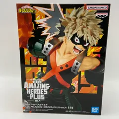 僕のヒーローアカデミア　THE AMAZING HEROES PLUS vol.4　爆豪勝己　プライズ　フィギュア　バンダイ　バンダイナムコ　バンプレスト　（ME28-3904）