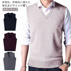 送料無料 ニットベスト メンズ Vネック フォーマル ニットベスト 無地 シンプル スクール 制服 セーター 大きいサイズ ビジネスベスト Vネックベスト スーツ 春秋冬 洗える 男性 オフィス カジ#goudoudou7134