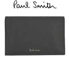 ポールスミス Paul Smith カードケース 本皮革 ブラック マルチカラー M1A-7782X-BMULTS ギフト プレゼント 就職祝い
