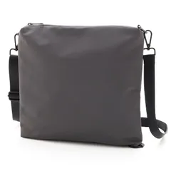 【新品】 [QUARE] サコッシュ ショルダーバッグ バッグ ナイロン メンズ レディース 防水 a4 カバン ポーチ 斜めがけバッグ 肩掛けバッグ 財布機能付き 軽量 (グレー) 1