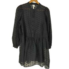 エイチアンドエム H＆M ドット柄 チュール ワンピース レディース import：S 