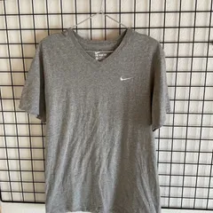 Nike グレー Vネック Tシャツ L ユニセックス