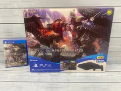 【中古】PS4　CHU-2200A　500GB　モンスターハンターワールドバリューパック　本体+ソフト