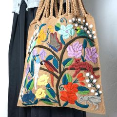 お値下げ ミナペルホネンバッグ牛革 フォレストパレード - メルカリ