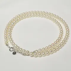 ミキモトペルリータ K18WG ベビーパール ネックレス 真珠/25-3592