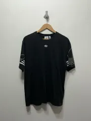 アディダス ブラック 半袖 Tシャツ トレフォイル 2XL BIG