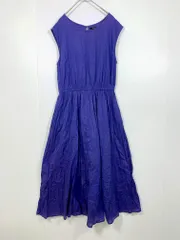 URBAN RESEARCH ROSSO アーバンリサーチ ロッソ RA15-26B001 ウエスト切替 ノースリーブ ワンピース sizeF/青 ■◆レディース