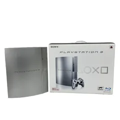 SONY PS3 80GB CECHL00 ss コントローラー付き Playstion3 ゲーム機 中古 S10986374