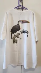 STUSSY トゥーカン 半袖 Tシャツ 白 XXL 2XL