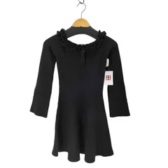 ダーリッチ Darich オフショルダーフリルニットミニワンピース レディース FREE 