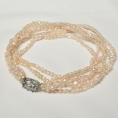 超希少/10連✨️ 本真珠 パール ネックレス 約3~4m ブレスレット 
