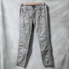 FUGA / フーガ】裾ジップ ストレッチ スキニーデニムパンツ 42 