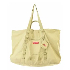 SUPREME】26SS X-Large Tote Bag + Utility Pouch Tanトートバッグ