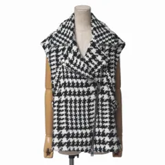 ERMANNO SCERVINO エルマンノ シェルヴィーノ ジャケット サイズ- ノースリーブ ツイード ライダース ベスト  イタリア製 ブランド古着【中古】20260320/RA8605のサムネイル