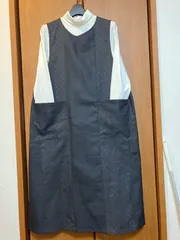 大島紬ジャンバースカート型エプロンドレス