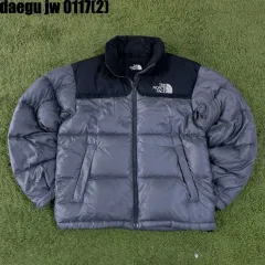 THE NORTH FACE ザノースフェイス ヌプシ ダウン グレー/ブラック 90