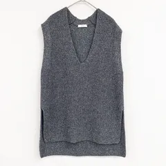 未使用 ATON エイトン 24AW ALPACA FUR Vネックベスト 2 未使用 ATON エイトン 24AW ALPACA FUR Vネックベスト 2 【公式通販】