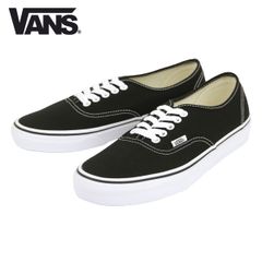 【23.0cm~25.5cm】バンズ スニーカー メンズ レディース 正規販売店 VANS オーセンティック VANS AUTHENTIC BLACK VN000EE3BLK