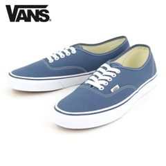 【26.0cm~29.0cm】バンズ スニーカー メンズ レディース 正規販売店 VANS オーセンティック VANS AUTHENTIC NAVY VN000EE3NVY