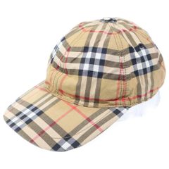BURBERRY ノバチェック キャップ 帽子 - メルカリ