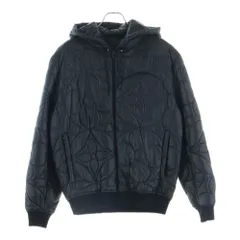 LOUIS VUITTON (ルイヴィトン) LVSE Quilted Hoodie RM212Q DH1 HLB50E モノグラム フラワーキルテッドジャケット ブラックのサムネイル