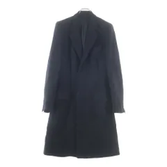 Maison Martin Margiela (メゾンマルタンマルジェラ) black wool chesterfield coat ここのえ期 ウール チェスターフィールド ロングコート ブラック 30 A019のサムネイル