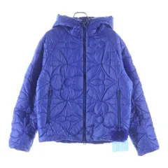 LOUIS VUITTON (ルイヴィトン) 22SS LVSE Quilted Hoodie RM221Q DH1 HMB47W モノグラム フラワーキルテッドダウンジャケット ブルーのサムネイル