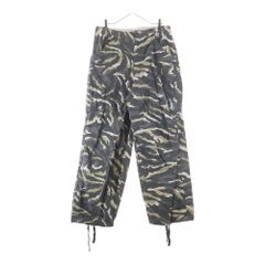 COMBAT CLOTHトライバルカモ カーゴパンツ リップストップ - メルカリ