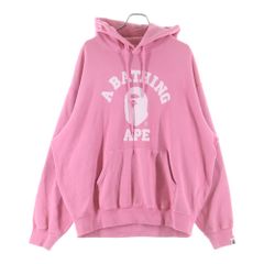 完売品‼️ A BATHING APE パステルピンク クルーネックスウェット S