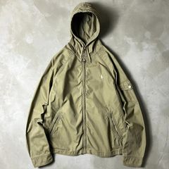 POLO RALPH LAUREN フルジップ フード パーカー ジャケット L / ポロ ラルフローレン ジャンパー ジップパーカー ヨット オリーブ グリーン