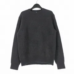 サンフラワー SUNFLOWER yak sweater クルーネックニット セーター 長袖 S DIRTY NAVY ネイビー 3033