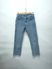 リーバイス レディース 513 スリム ストレート インディゴ デニム (サイズ 28)