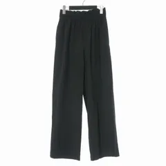 ジャーナルスタンダード JOURNAL STANDARD 24SS ナイロンストレッチワイドパンツ スラックス 38 ブラック 黒 24-030-400-9110-1-0