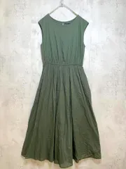 URBAN RESEARCH ROSSO アーバンリサーチロッソ RA15-26B001 ノースリーブ ウエスト切替 ワンピース sizeF/緑 ■◆レディース