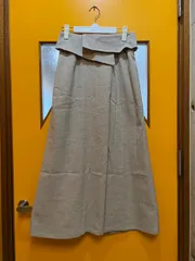 Y【Y3-51】◇ COMME CA ISM　7サイズ　巻き風スカート　ベージュ