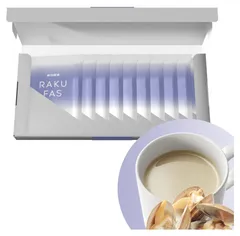<ナA15> 新谷酵素 RAKUFAS ラクファス プロテインスープ 10袋入り　クラムチャウダー風味　賞味期限:2027.02のサムネイル