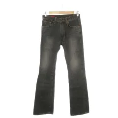 エドウィン EDWIN 503 REBEL Boot Cut デニム ジーンズ W30 L34 グレー 無地 ウォッシュ加工 /AH26 ■GY99