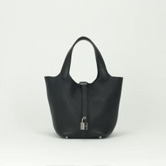 エルメス HERMES アウター 鹿革 ブラック ロングベスト ジレ セリエ