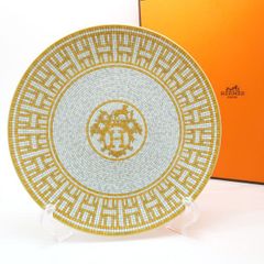 HERMES Mosaique au 24 オーバルプレート 皿 - メルカリ