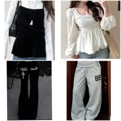 服4点まとめ（ブラウス、ズボン、ビスチェなど）エイブリー、ジグザグ