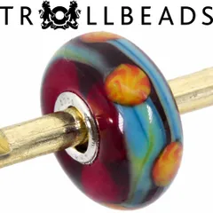 希少トロールビーズ レッドチャイナ ビーズ TROLLBEADS/24-5270